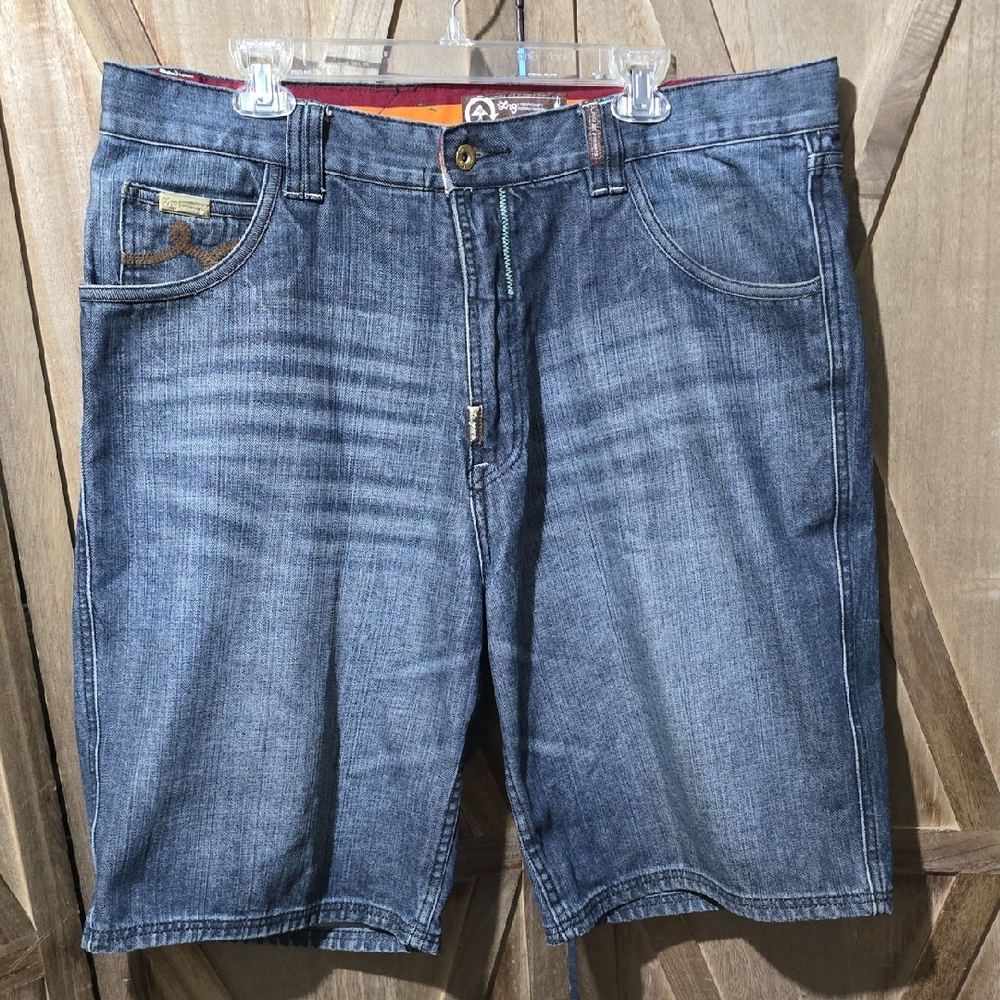 LRG Denim Shorts Mens Size 36